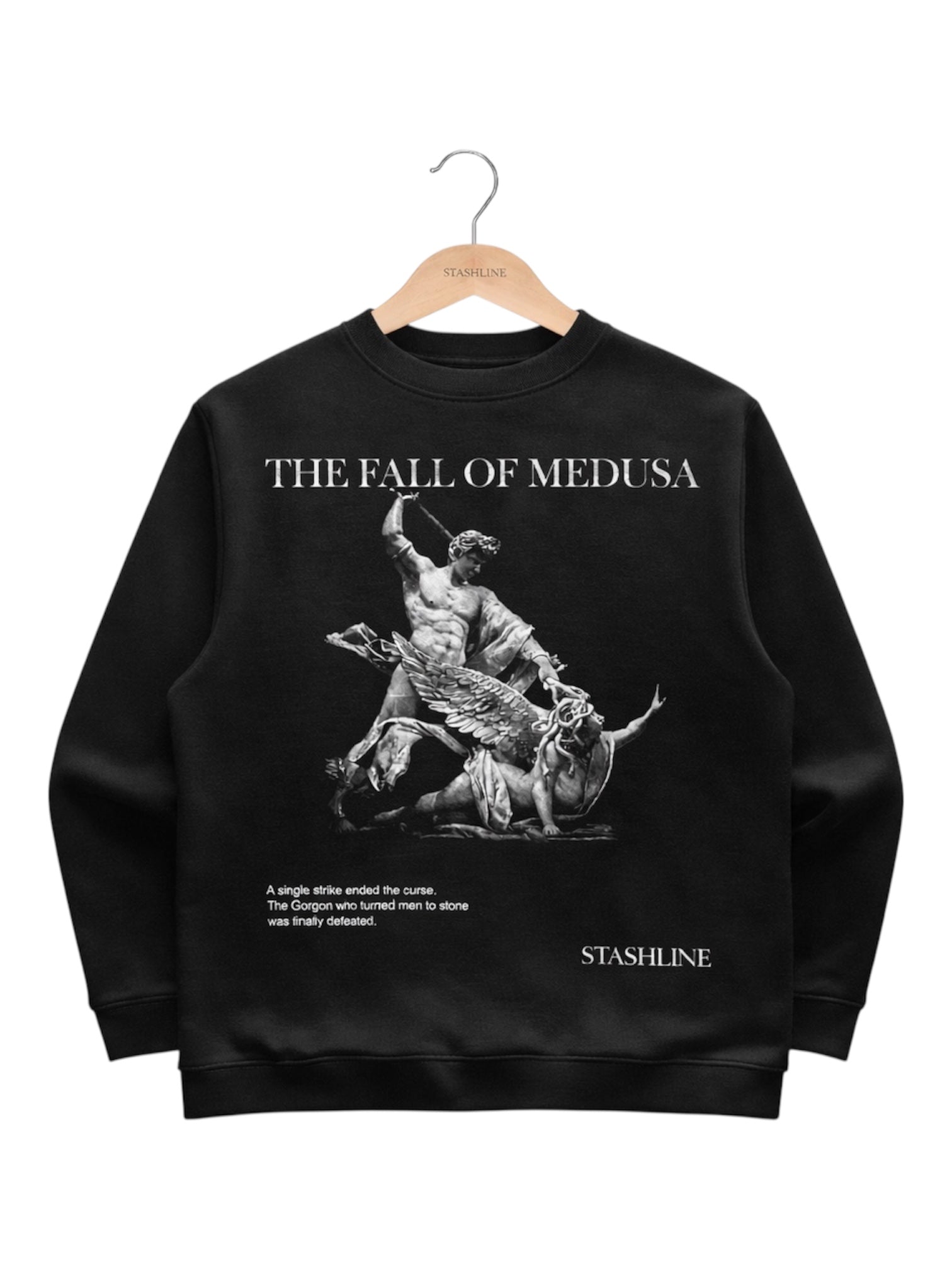 Fall of Medusa Waffle Knit Tee
