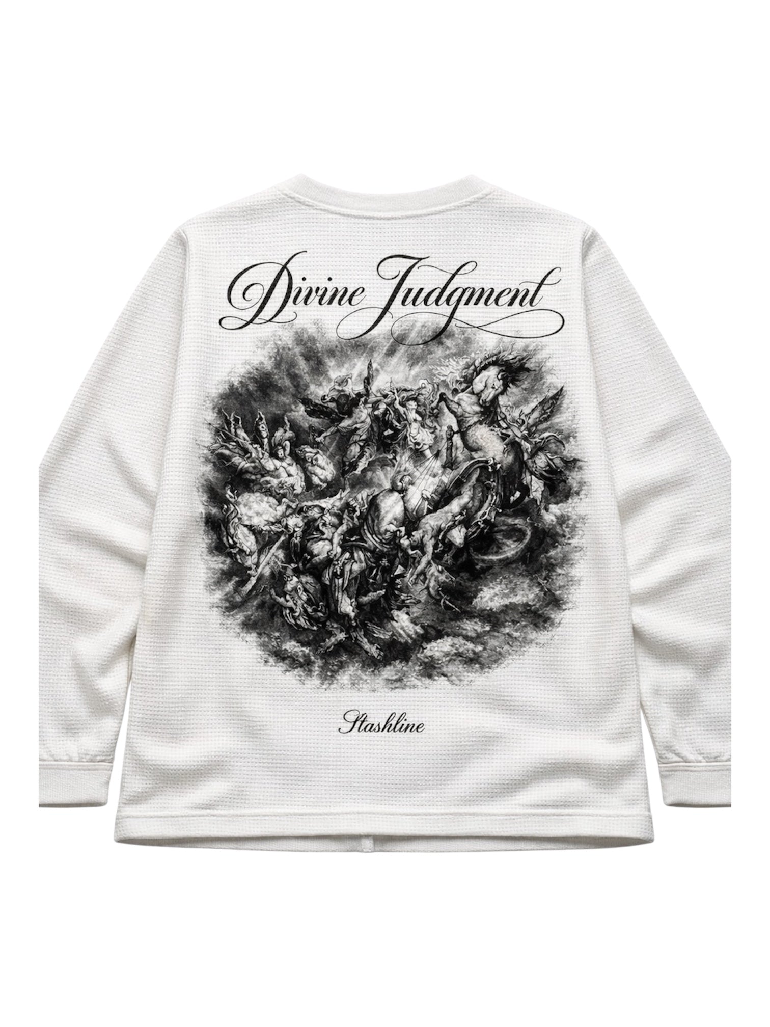 Divine Judgement Waffle Knit Tee