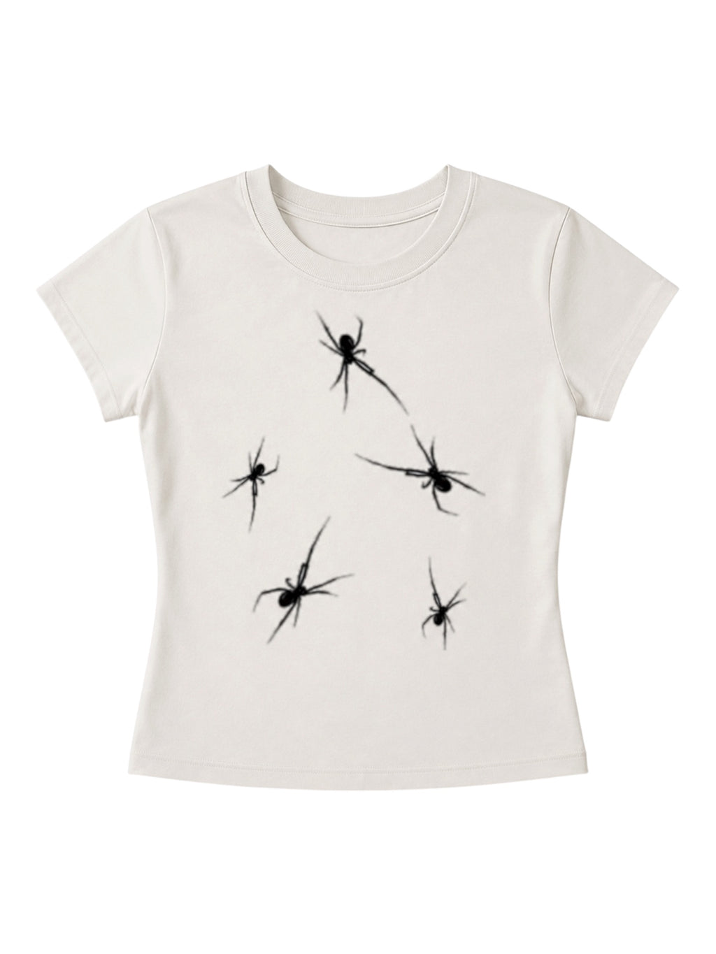 SPIDER KISS BABY TEE.femme