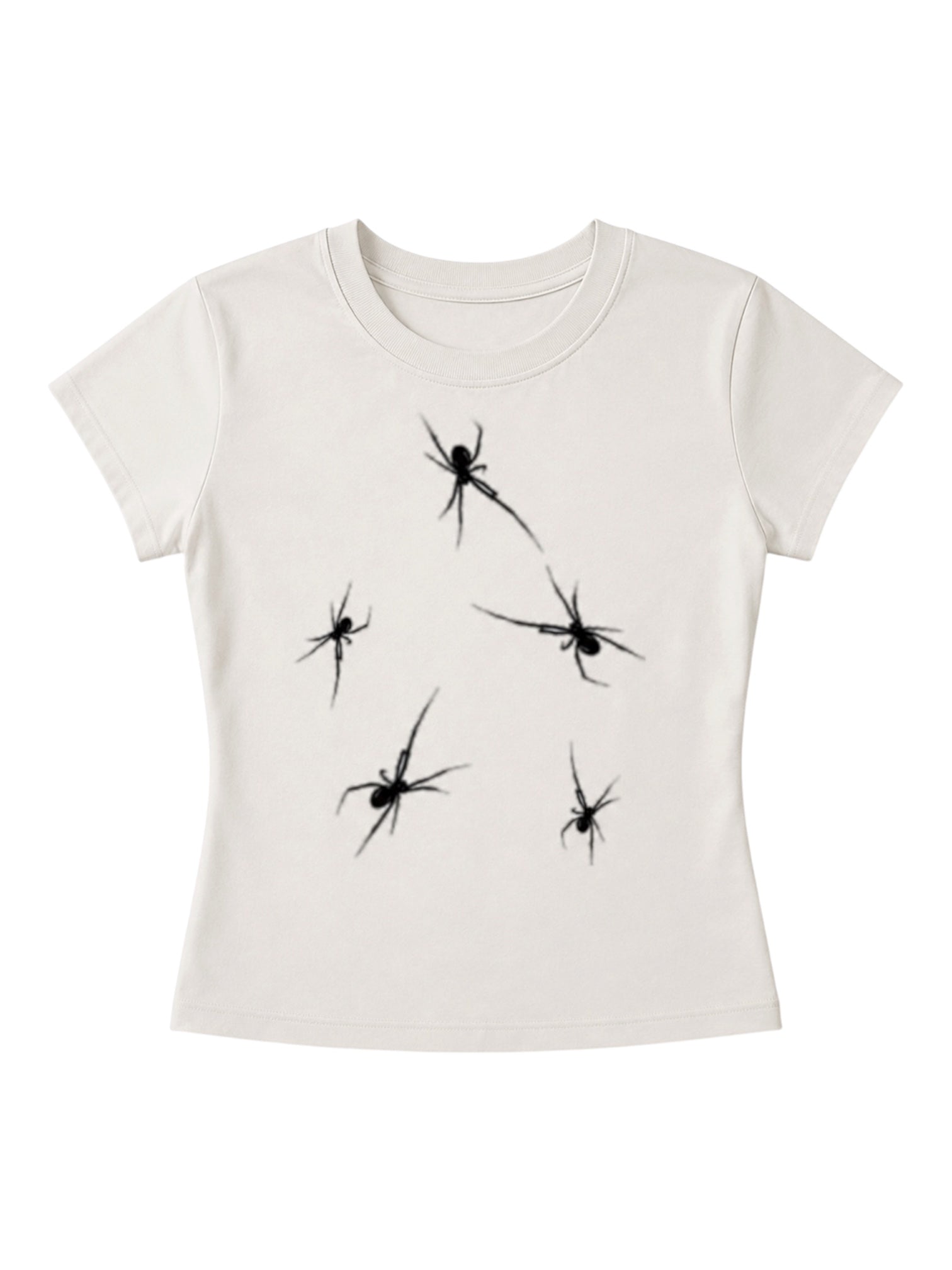 SPIDER KISS BABY TEE.femme