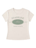 ROUGE SOCIETY BABY TEE.femme