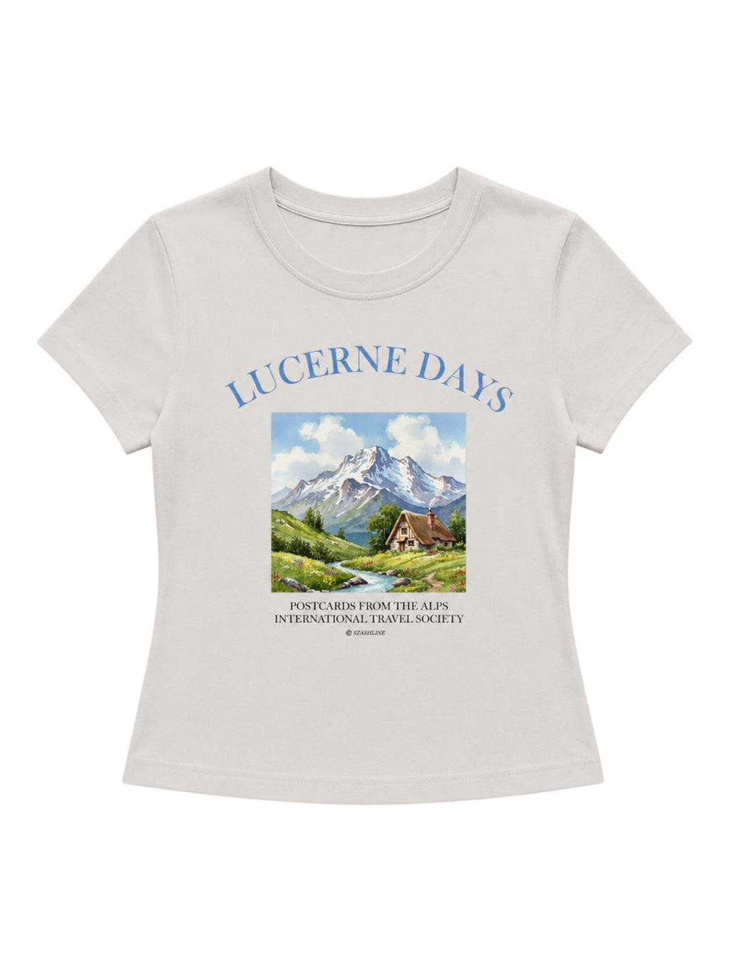 LUCERNE DAYS BABY TEE.femme