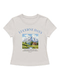 LUCERNE DAYS BABY TEE.femme