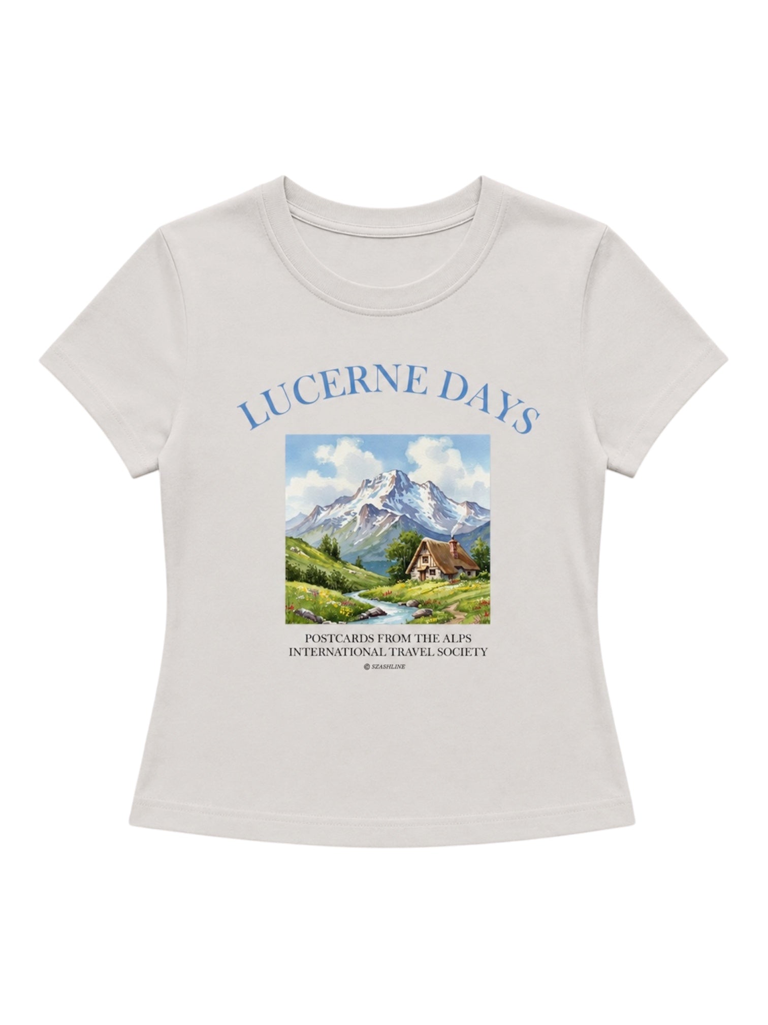 LUCERNE DAYS BABY TEE.femme